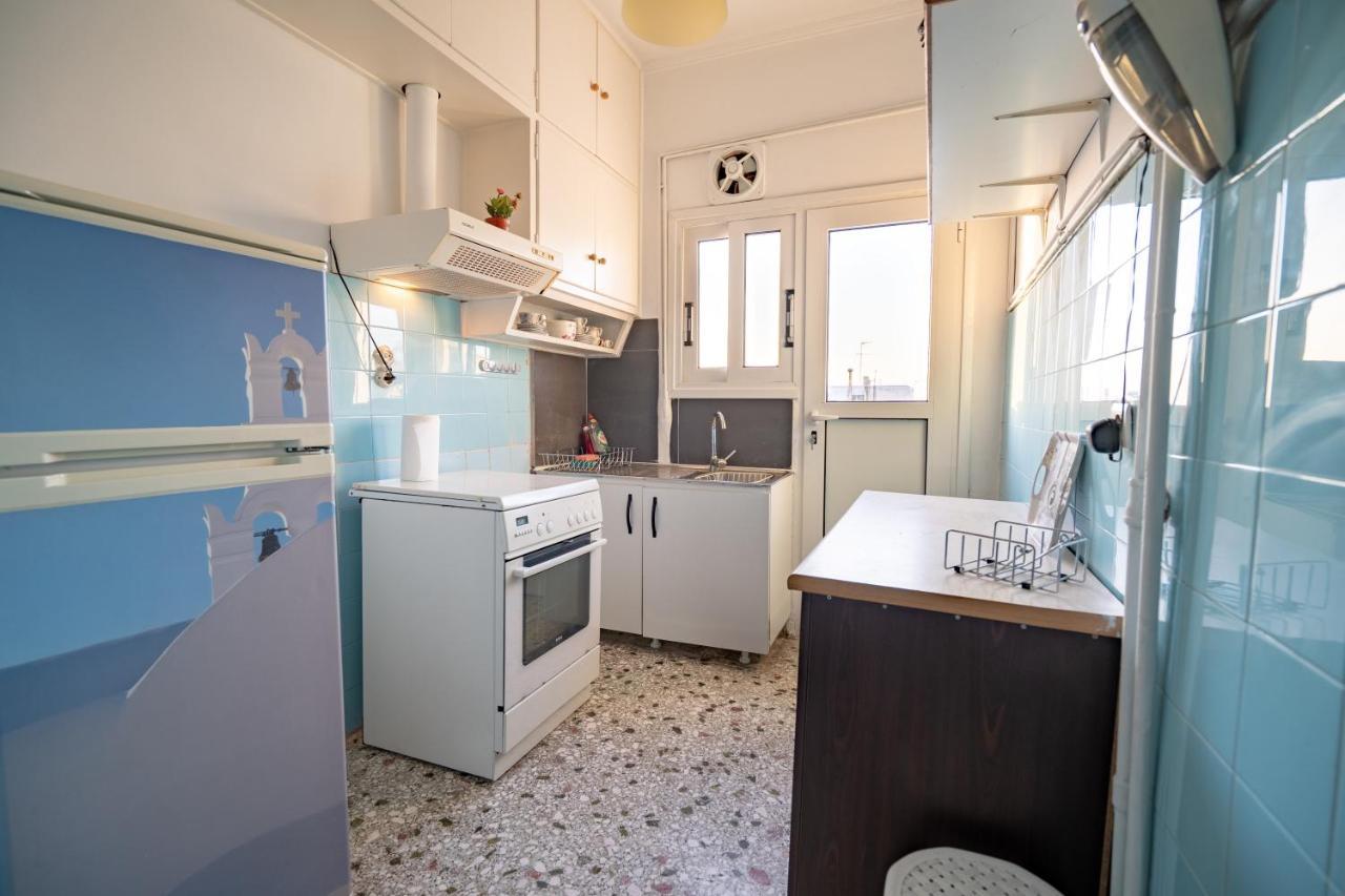 Dimotiko Theatro Metro St. 1 Bedroom 4 Pers. Flat Pireu Exterior foto